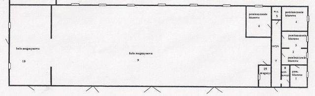 Hala/magazyn Lipka. Zdjęcie 20