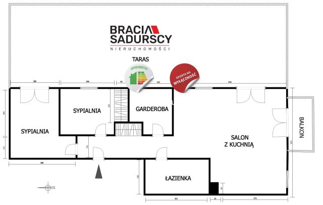 Mieszkanie 3-pokojowe Kraków Podgórze Duchackie, ul. Walerego Sławka. Zdjęcie 24