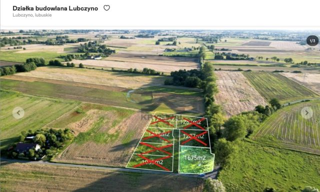 Działka budowlana Lubczyno. Zdjęcie 1