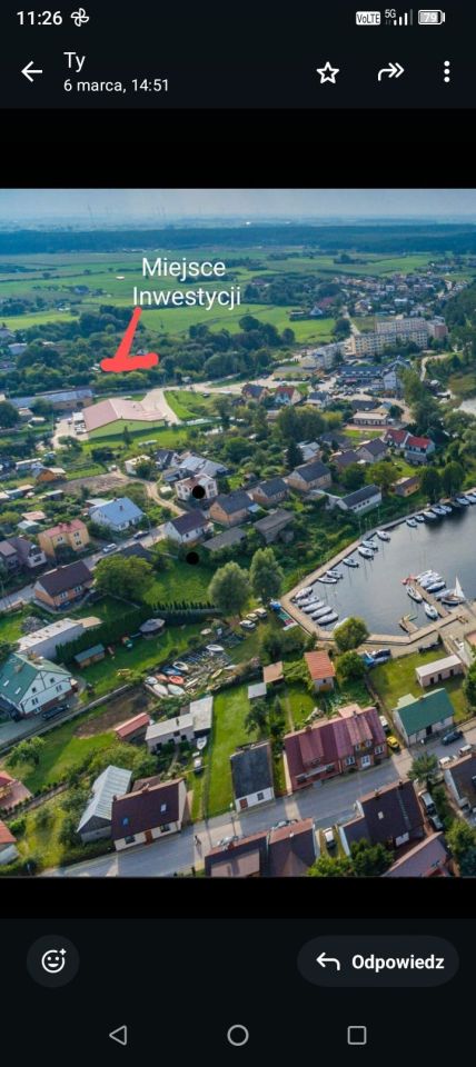 Działka inwestycyjna Rajgród