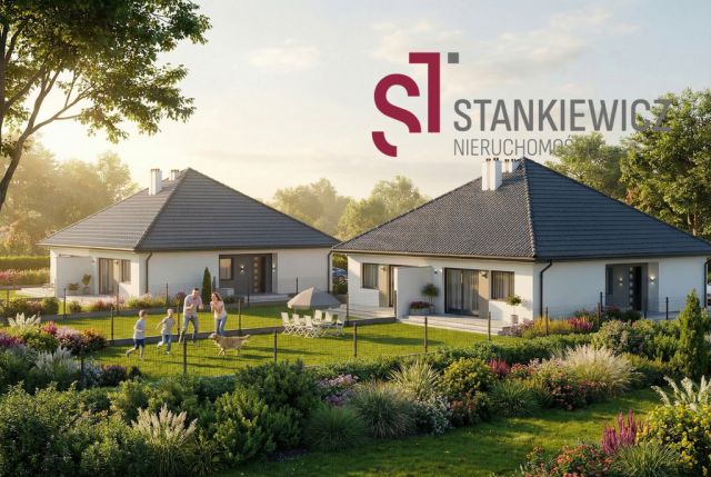 bliźniak, 3 pokoje Leszno, ul. Chabrowa. Zdjęcie 2