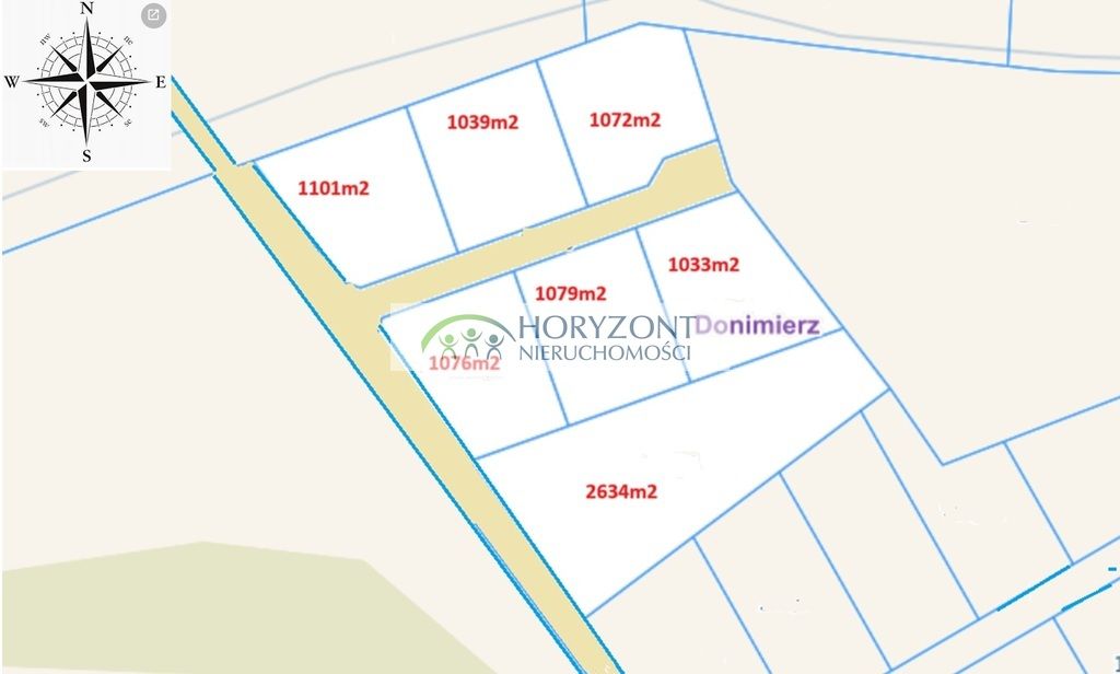 Działka budowlana Donimierz. Zdjęcie 1
