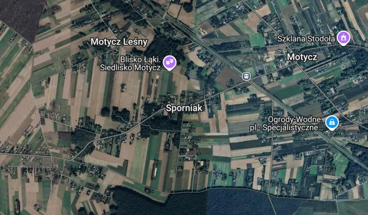 Działka budowlana Sporniak
