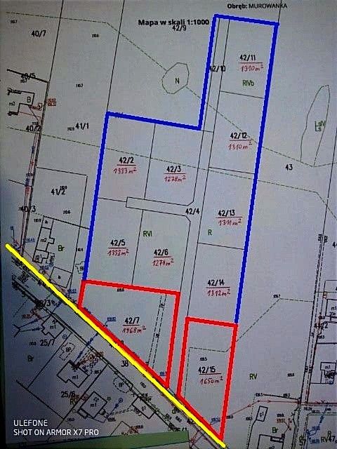 Działka budowlana Murowanka. Zdjęcie 5