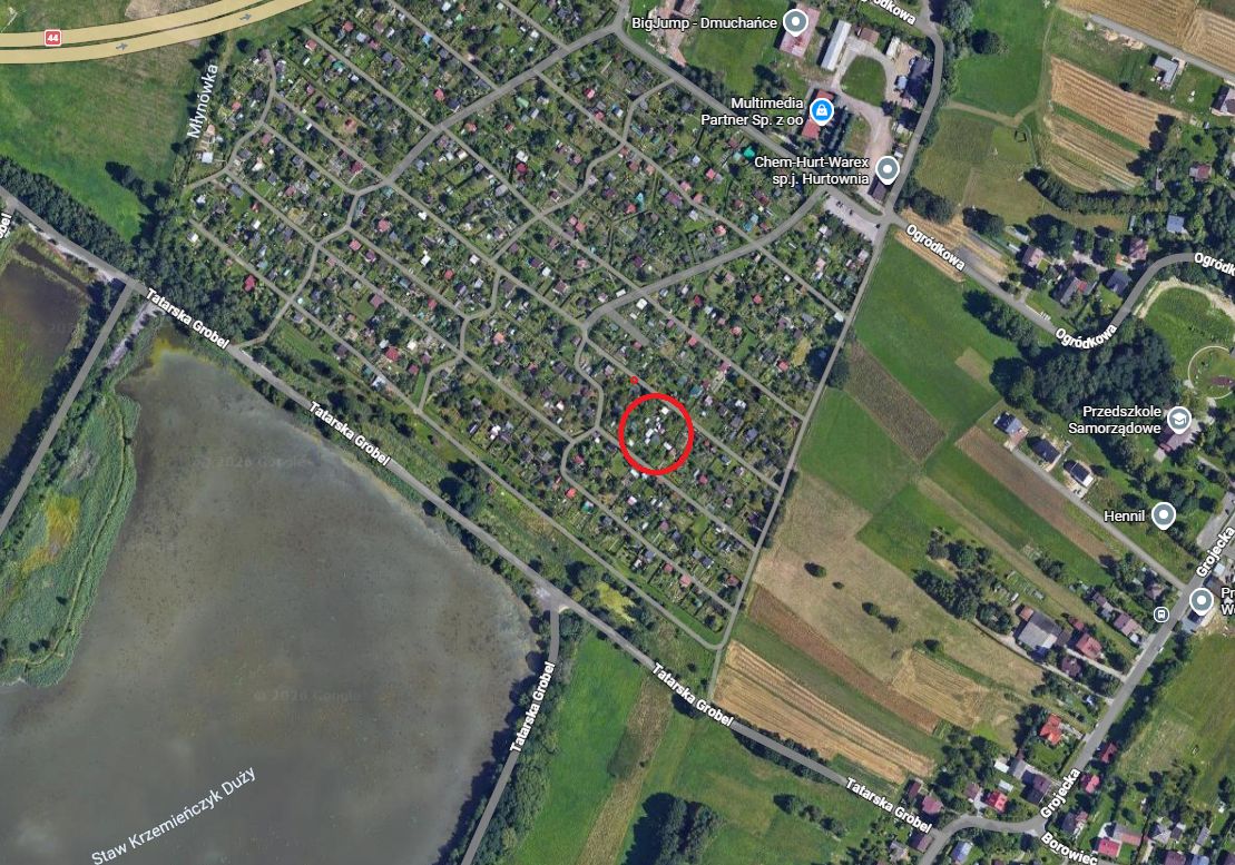 Działka rod Zaborze Borowiec, ul. Tatarska Grobel. Zdjęcie 10