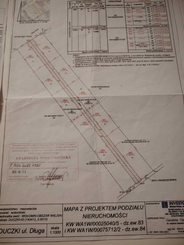 Działka budowlana Duczki, ul. Długa. Zdjęcie 1