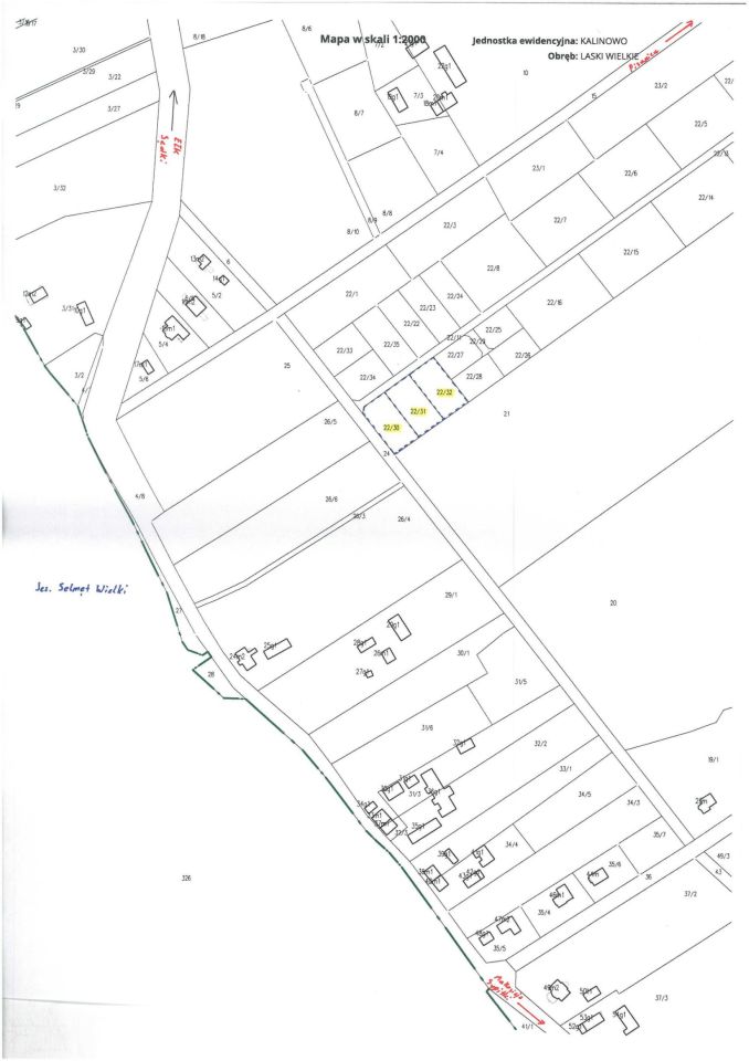 Działka budowlana Laski Wielkie. Zdjęcie 3