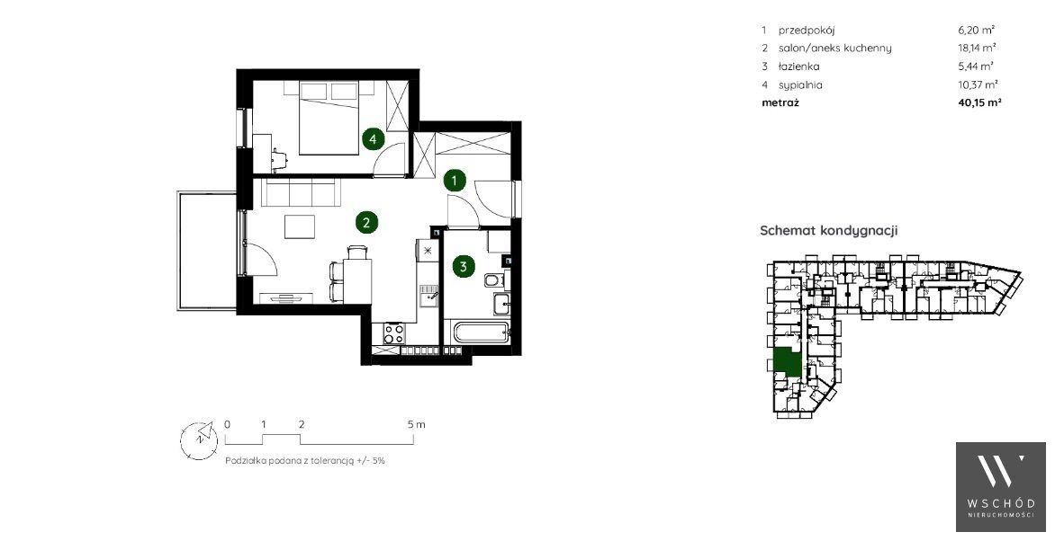 Mieszkanie 2-pokojowe Kraków. Zdjęcie 4