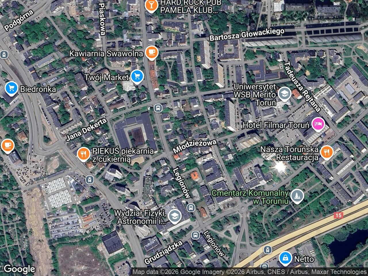 Pokój Toruń Centrum, ul. Młodzieżowa