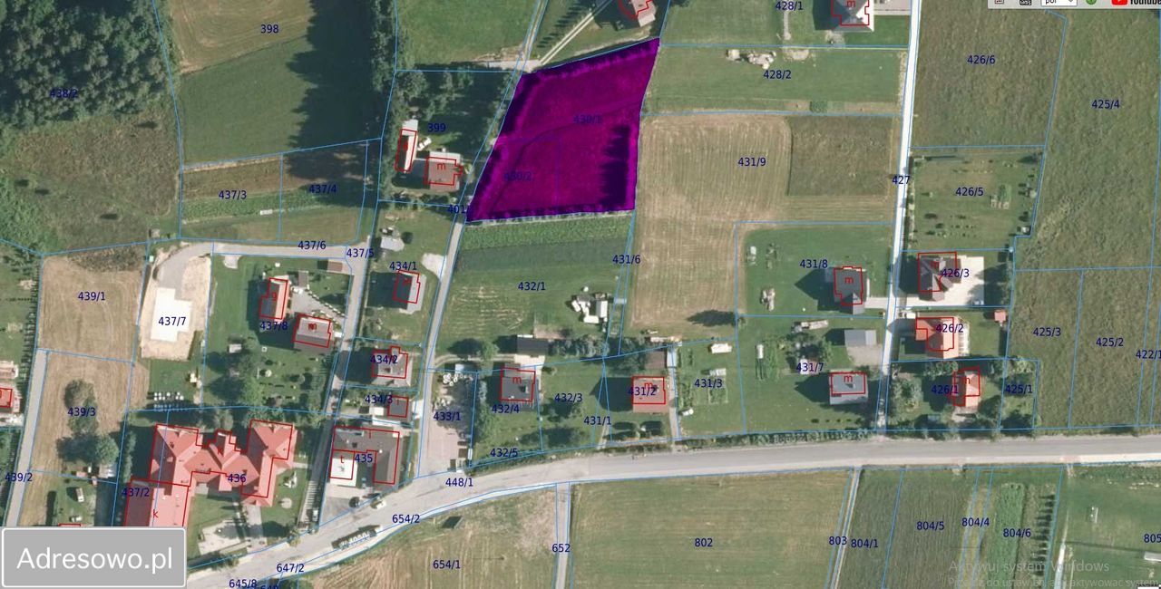 Działka budowlana Mszalnica. Zdjęcie 3