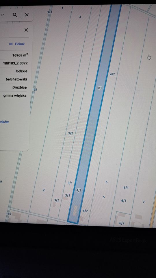 Działka rolno-budowlana Stefanów