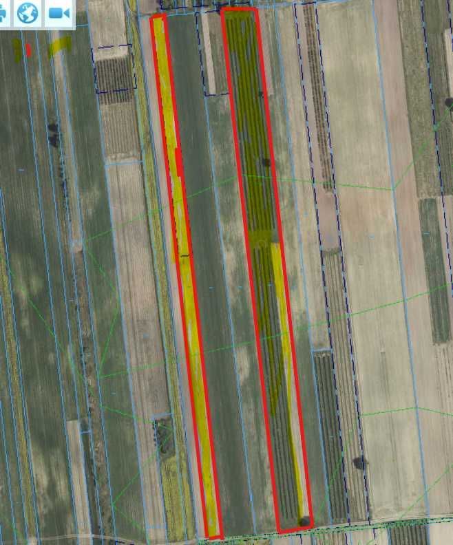 Działka rolna Borów