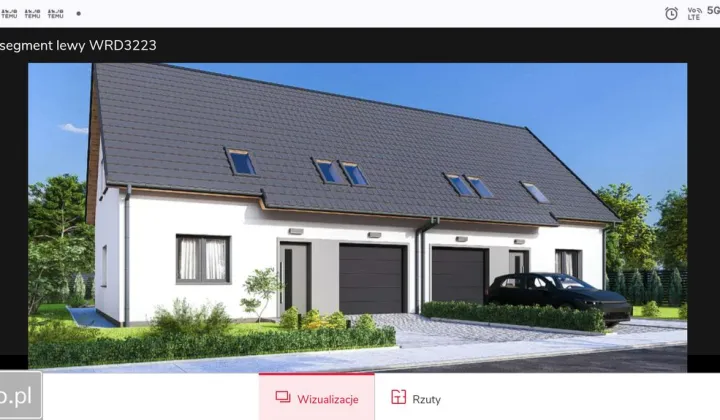 bliźniak, 3 pokoje Dobroszyce, ul. Nowosiedlicka