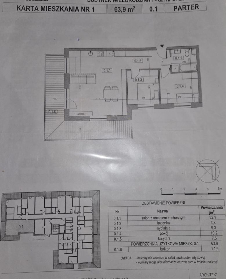 Mieszkanie 3-pokojowe Września. Zdjęcie 8