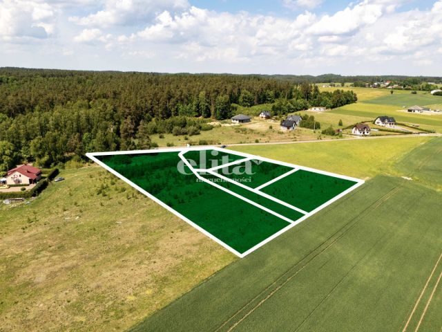 Działka budowlana Popowo, Brzozowa. Zdjęcie 1