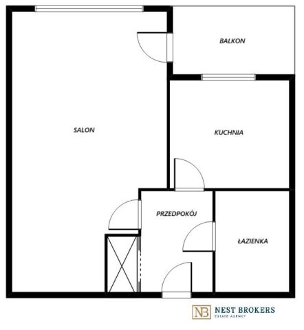 Mieszkanie 1-pokojowe Kraków Bieżanów, ul. Telimeny. Zdjęcie 14