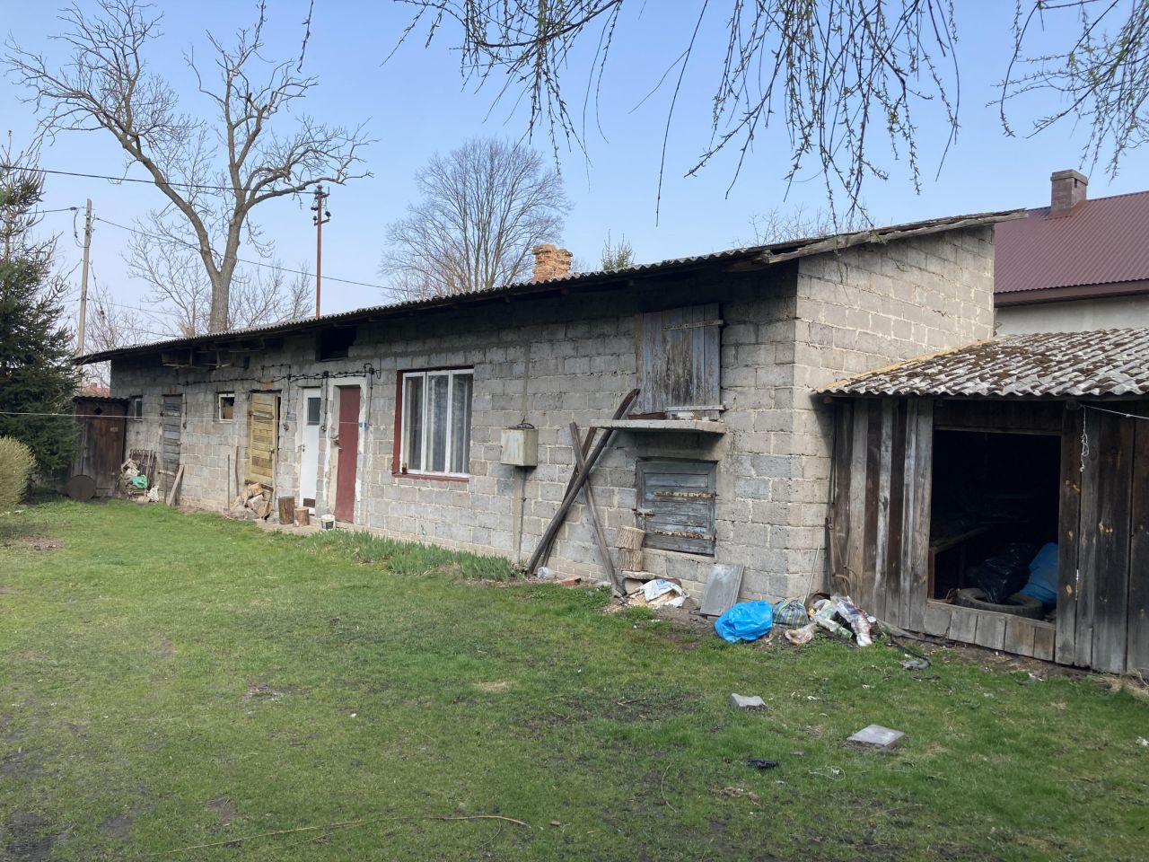 dom wolnostojący, 2 pokoje Stary Koniecpol Błonie, ul. Błonie. Zdjęcie 2