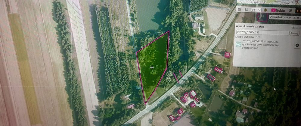 Działka budowlana Luszyca. Zdjęcie 3