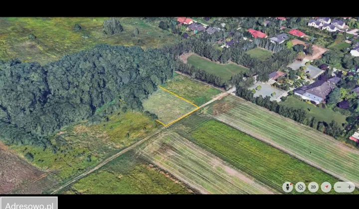 Działka inwestycyjna Wilczyce, ul. Cisowa