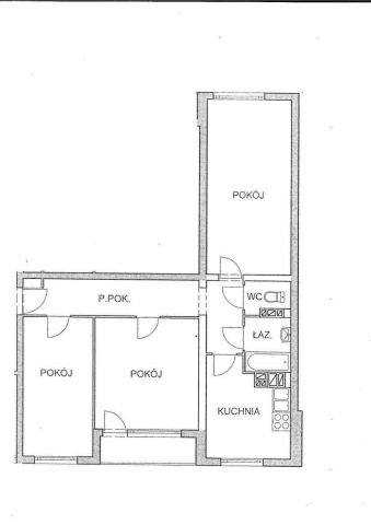 Mieszkanie 3-pokojowe Gliwice Śródmieście, ul. Ludwika Solskiego. Zdjęcie 13