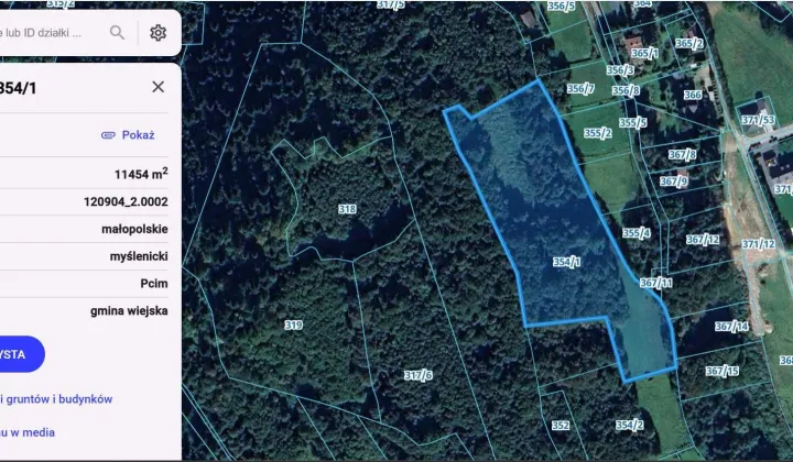 Działka rolno-budowlana Stróża