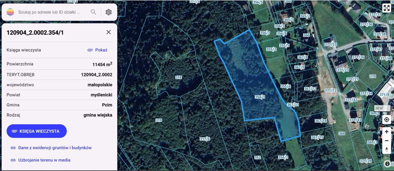 Działka rolno-budowlana Stróża