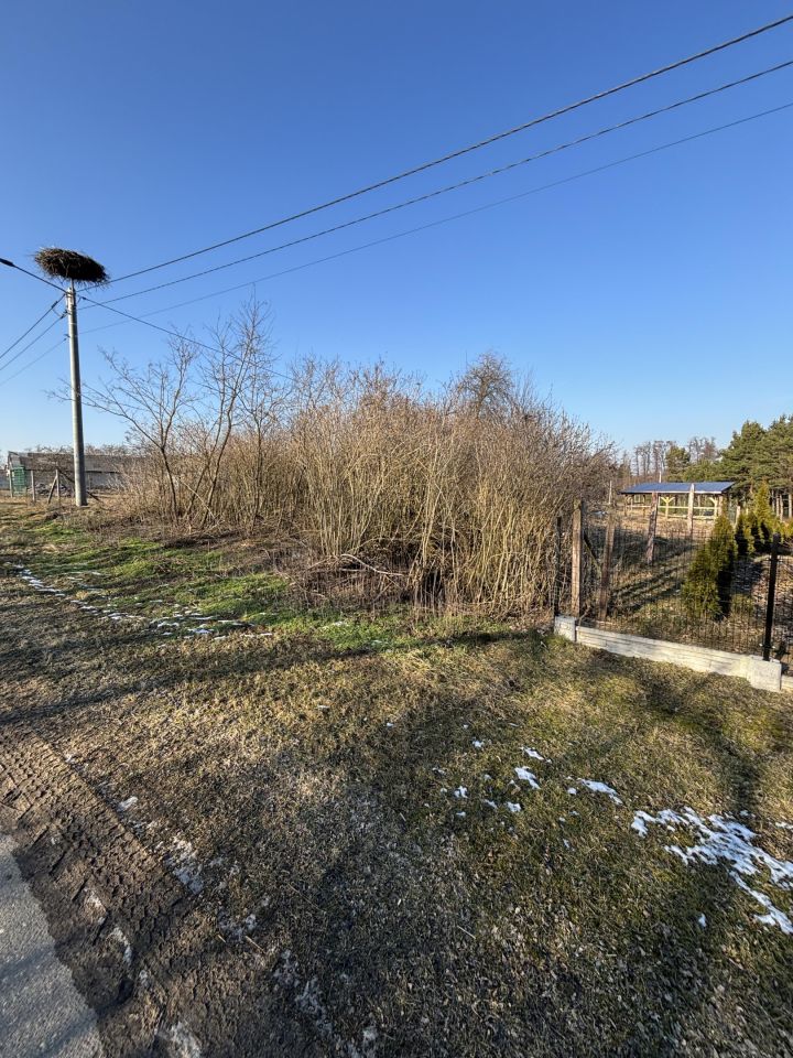 Działka budowlana Przybyłów. Zdjęcie 3