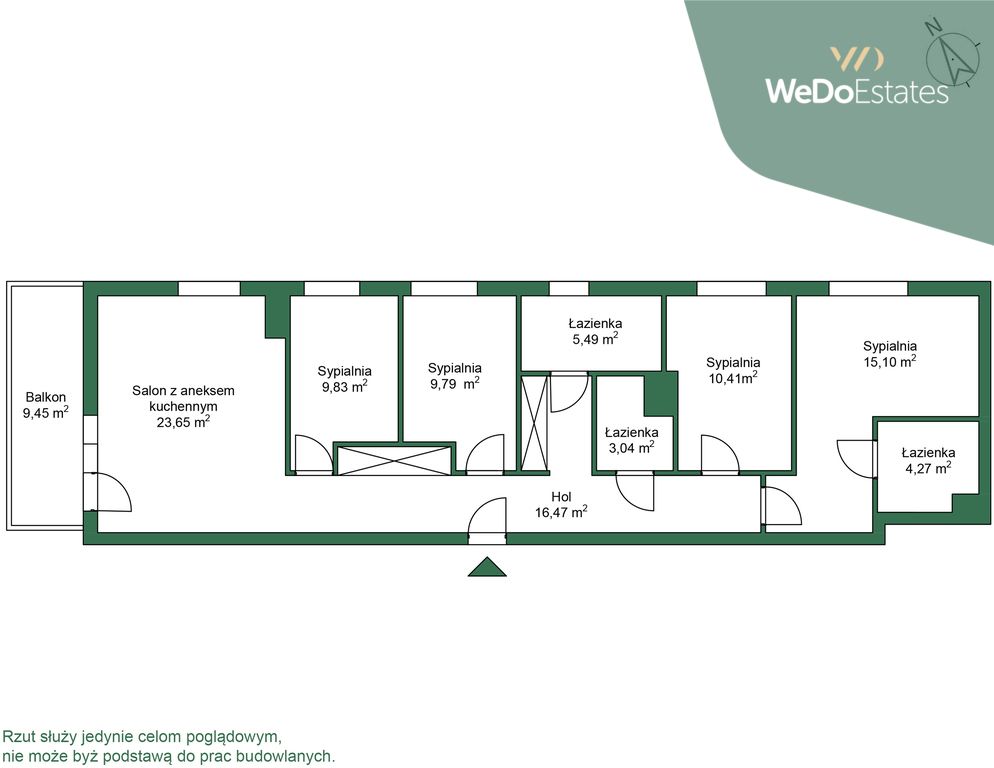 Mieszkanie 5-pokojowe Warszawa Bemowo, ul. Lazurowa. Zdjęcie 21