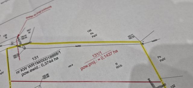 Działka budowlana Wierzchowice. Zdjęcie 1