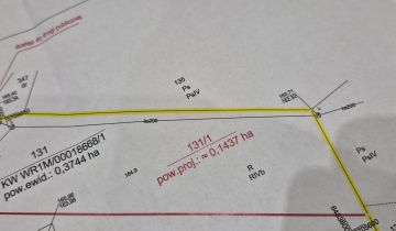 Działka budowlana Wierzchowice