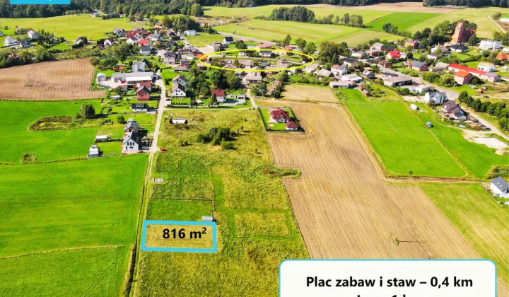 Działka budowlana Hopowo, ul. Ochotnicza