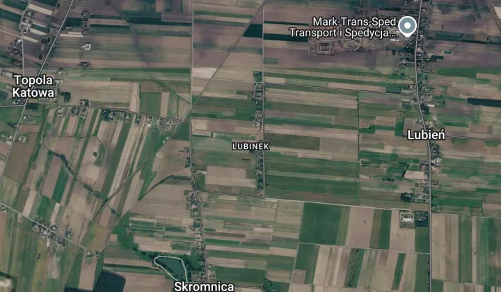 Działka budowlana Lubień Lubinek
