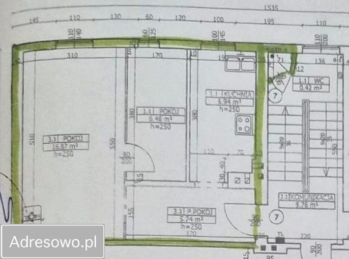 Mieszkanie 2-pokojowe Gorzów Wielkopolski Śródmieście, ul. 30 Stycznia. Zdjęcie 7