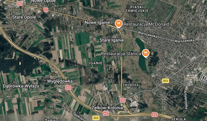 Działka rolno-budowlana Nowe Iganie, ul. Polna