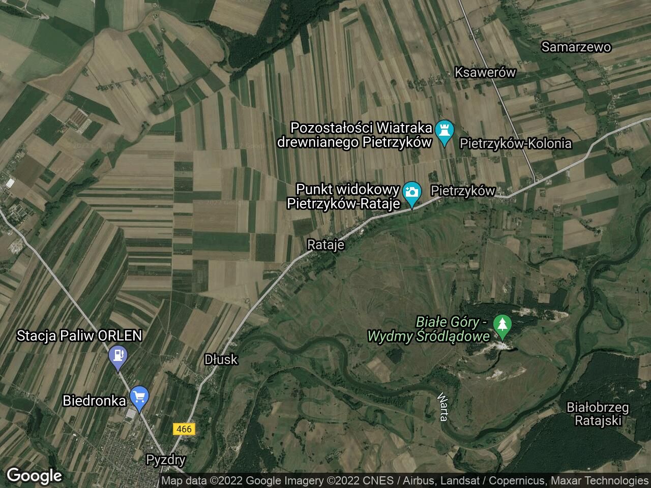 Działka rolna Rataje