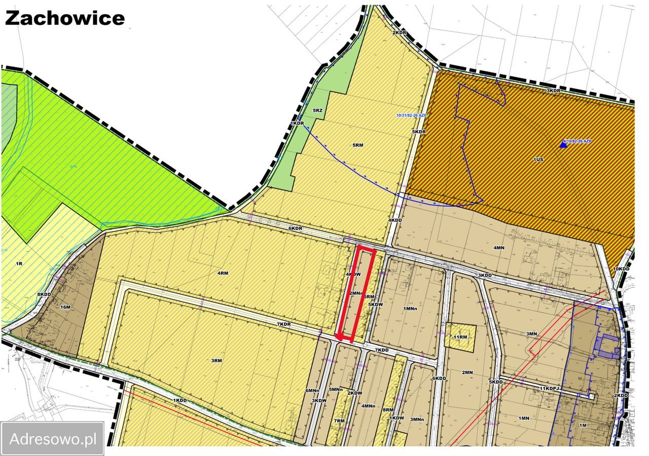 Działka inwestycyjna Zachowice. Zdjęcie 4