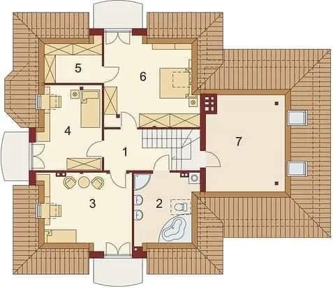 dom wolnostojący Grajewo, ul. Geodetów. Zdjęcie 11