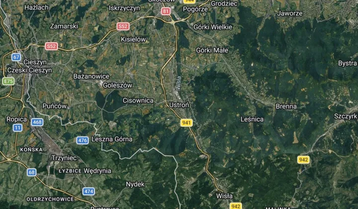 Hala/magazyn Ustroń Hermanice, Katowicka