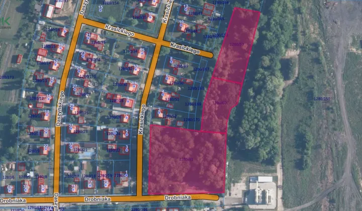 Działka inna Brzeszcze, ul. Franciszka Drobniaka
