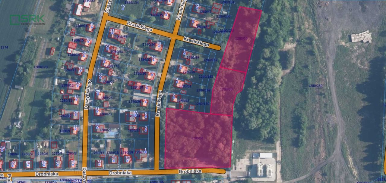 Działka inna Brzeszcze, ul. Franciszka Drobniaka. Zdjęcie 1