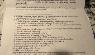 Działka budowlana Oborniki, ul. Romana Dmowskiego