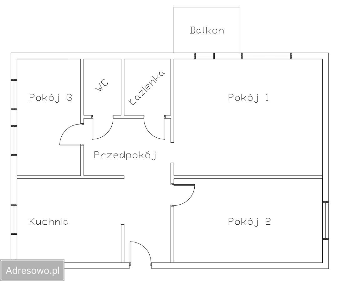 Mieszkanie 3-pokojowe Rzeszów Krakowska Południe, ul. Wiktora Zbyszewskiego. Zdjęcie 2