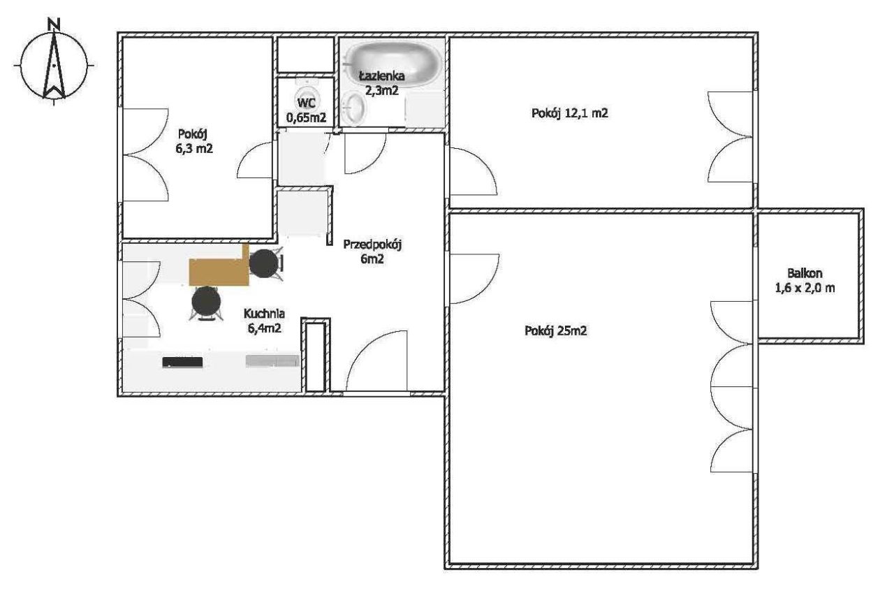 Mieszkanie 3-pokojowe Mielec. Zdjęcie 8