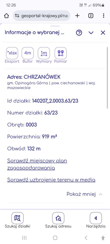 Działka budowlana Chrzanówek, ul. Kasztanowa. Zdjęcie 3