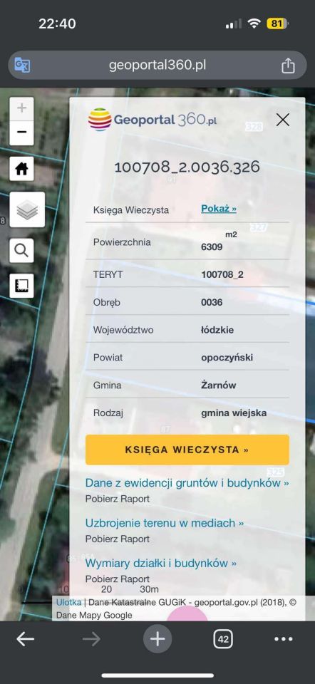 Działka rolno-budowlana Topolice. Zdjęcie 2
