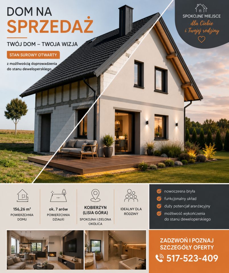 dom wolnostojący, 5 pokoi Kobierzyn Góry. Zdjęcie 5