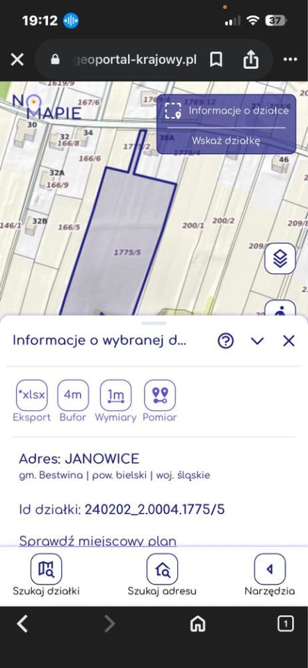 Działka budowlana Janowice, ul. Graniczna. Zdjęcie 2
