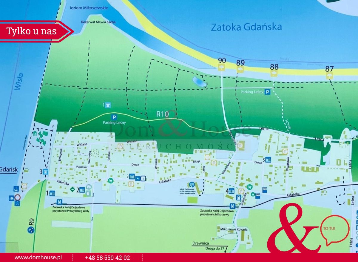 Działka inwestycyjna Mikoszewo, ul. Leśna. Zdjęcie 2