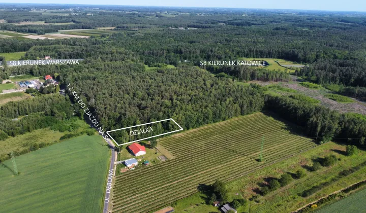 Działka budowlana Powązki, ul. Dębowa