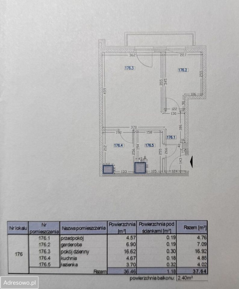 Mieszkanie 2-pokojowe Gdańsk Śródmieście, ul. Długie Ogrody. Zdjęcie 19